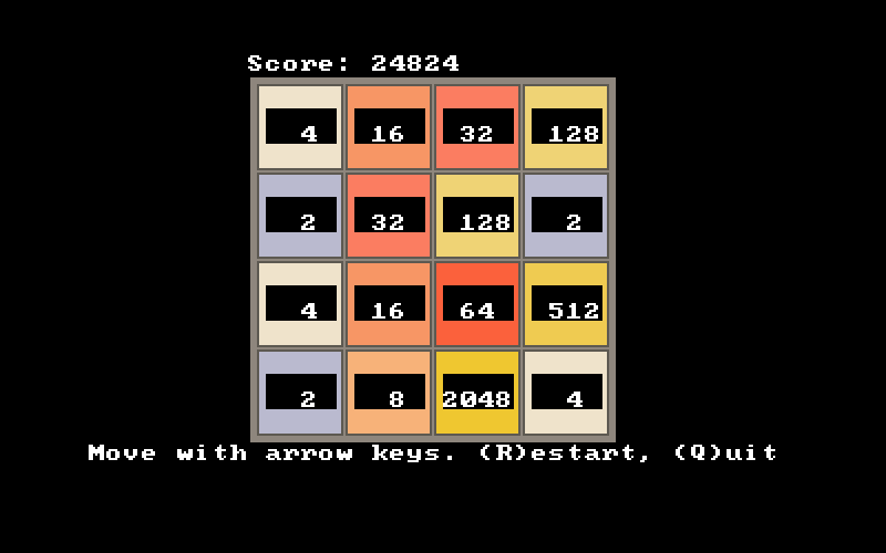 2048 in QBasic